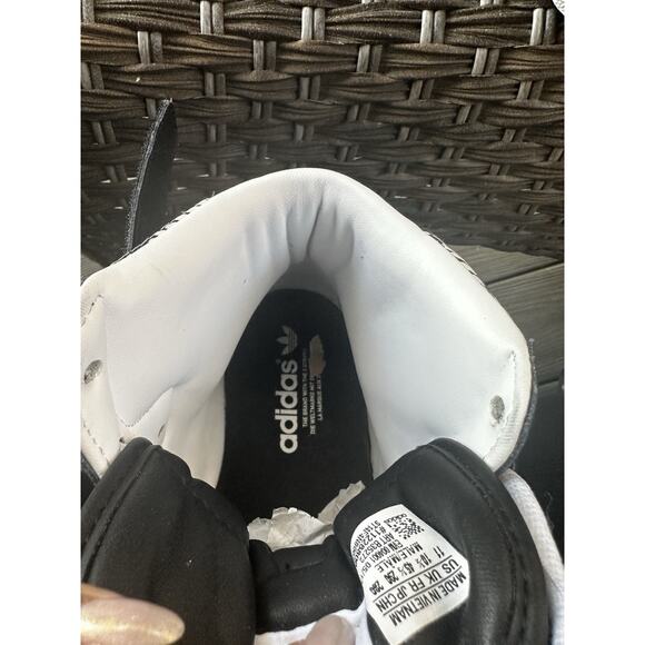 Adidas Original Mid Snake Black Classic EVM 004001 Sz 11 Mens Sneaker Shoes 2015 - Picture 8 of 10